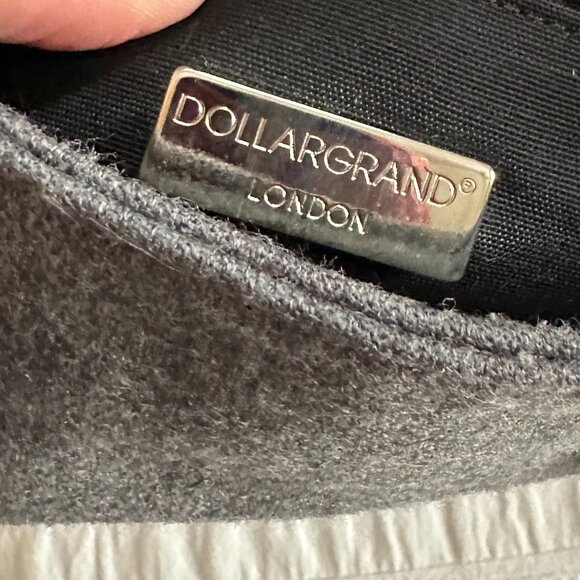 Dollar Grand London Gray Wool Flannel Micro Bag - Picture 6 of 9